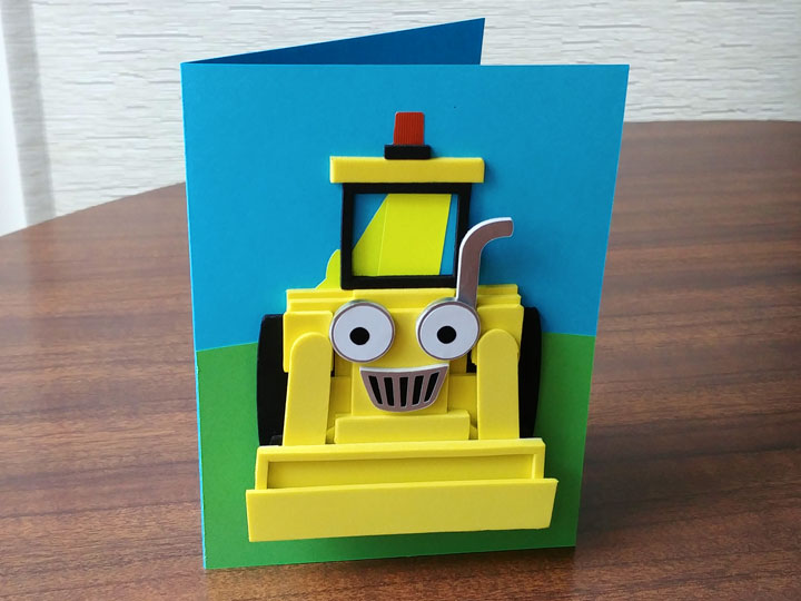 The competed Scoop Card