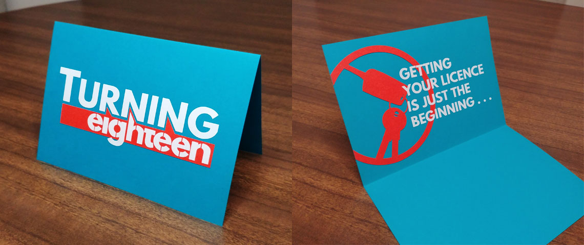 Turning 18 Bunnings Warehouse Birthday Card